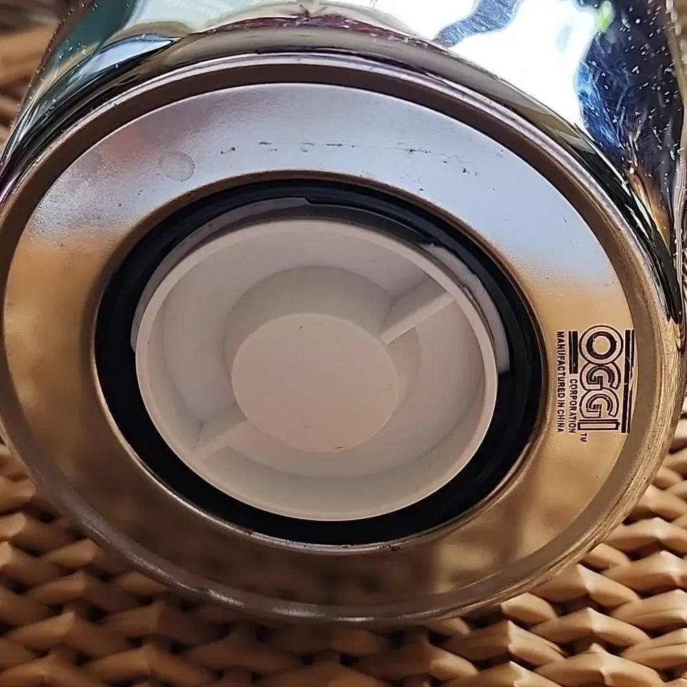 Vintage 90's Thermal Vaccuum Carafe Oggi Senator Stainless for Milk Water Coffee